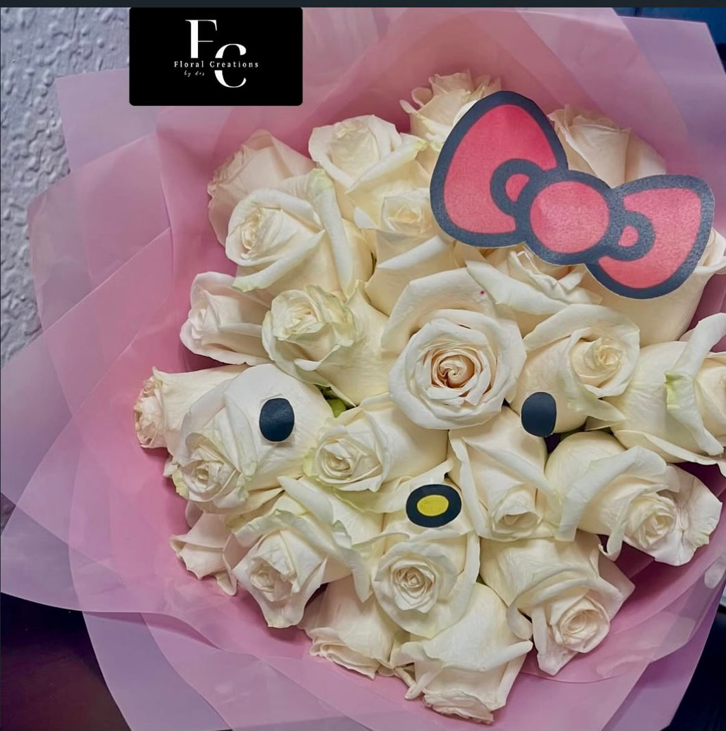 Kitty Face Bouquet