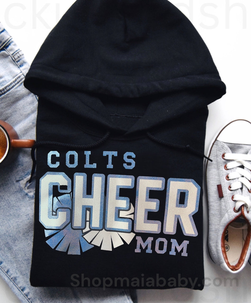 Colts Cheer Mom Hoodie