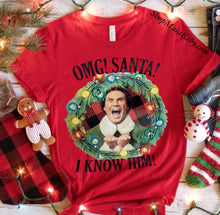 Load image into Gallery viewer, OMG Santa T-Shirt
