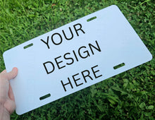 Load image into Gallery viewer, Custom Car Plate Cover
