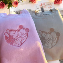 Load image into Gallery viewer, M&amp;M Heartfelt Kiss Sweatshirt
