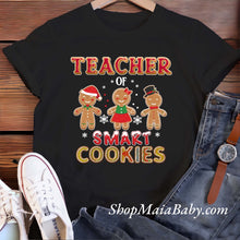 Load image into Gallery viewer, Teacher of Smart Cookies T-Shirt
