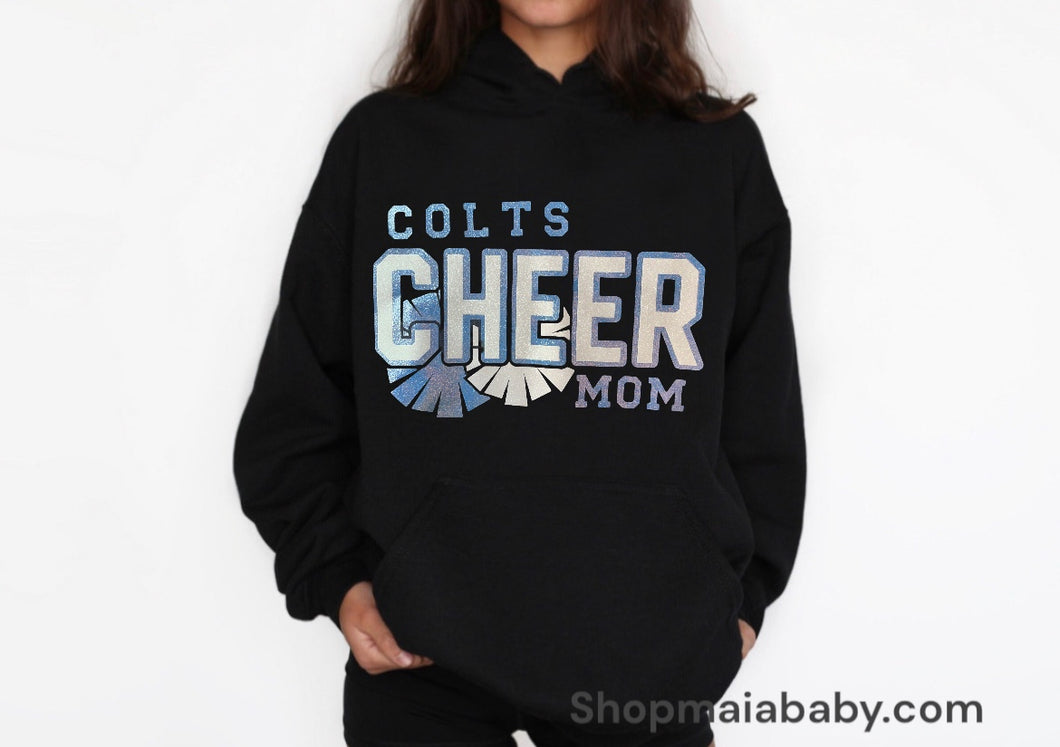 Colts Cheer Mom Hoodie