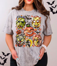 Load image into Gallery viewer, Vintage Halloween Masks T-Shirt
