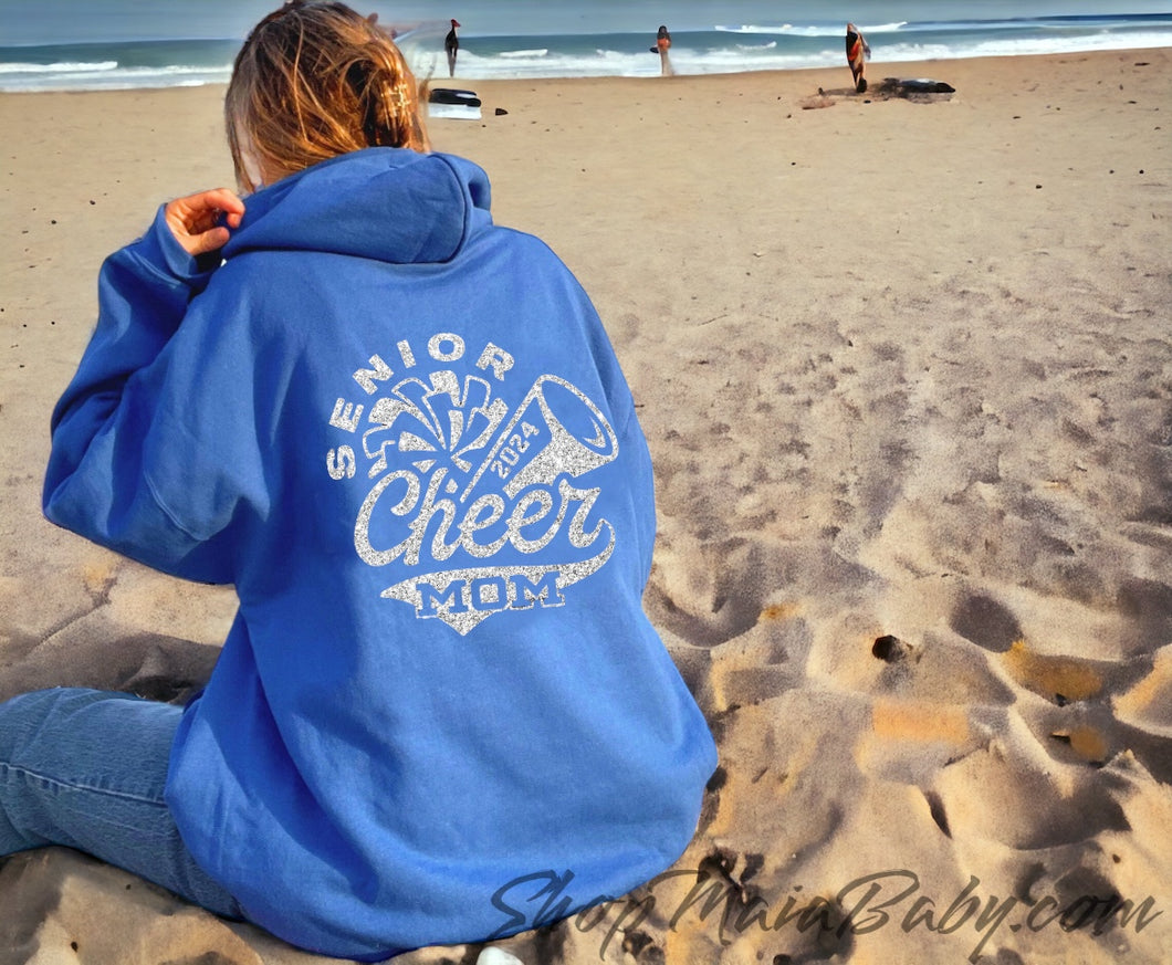 Senior Cheer Mom 2024 Hoodie