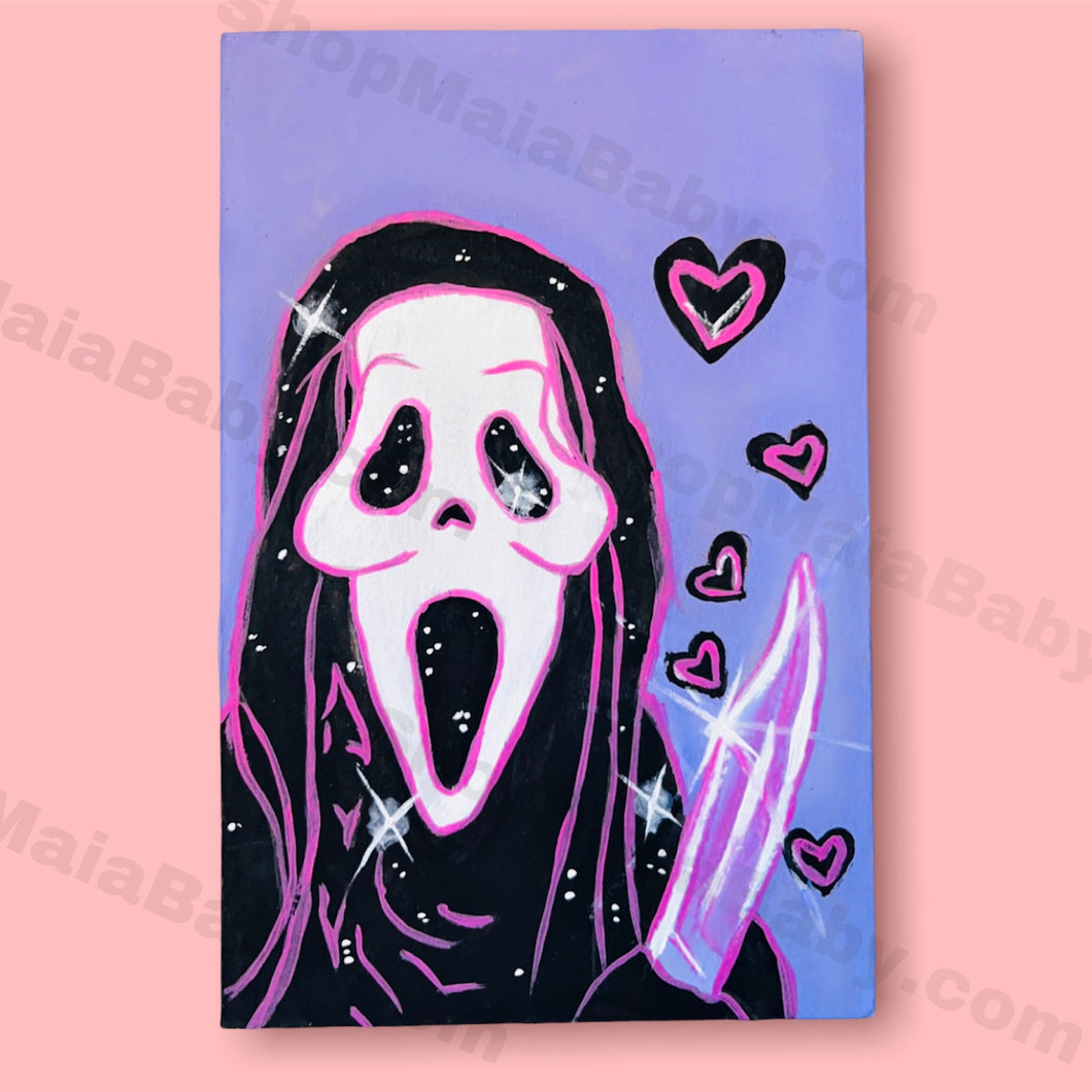 Ghostface painting