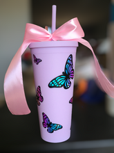 Load image into Gallery viewer, Butterflies Cold Cup
