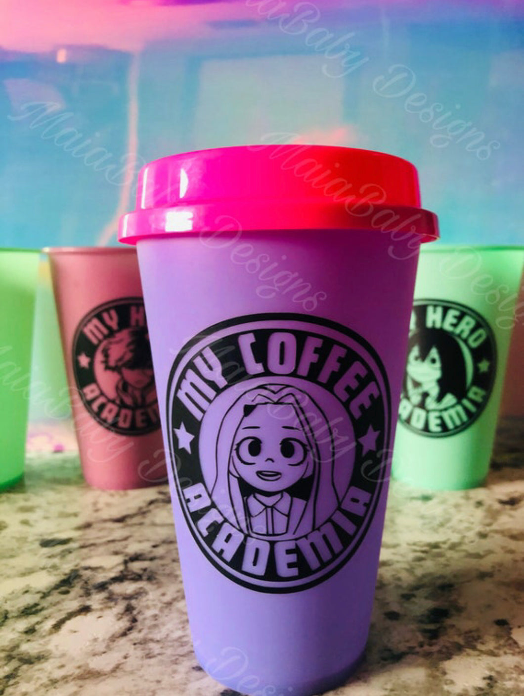 Eri My Hero Academia Color Changing Hot Cup