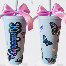 Load image into Gallery viewer, Butterflies Cold Cup
